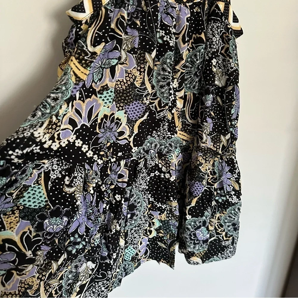 Free People Get a Clue Mini Dress - Small